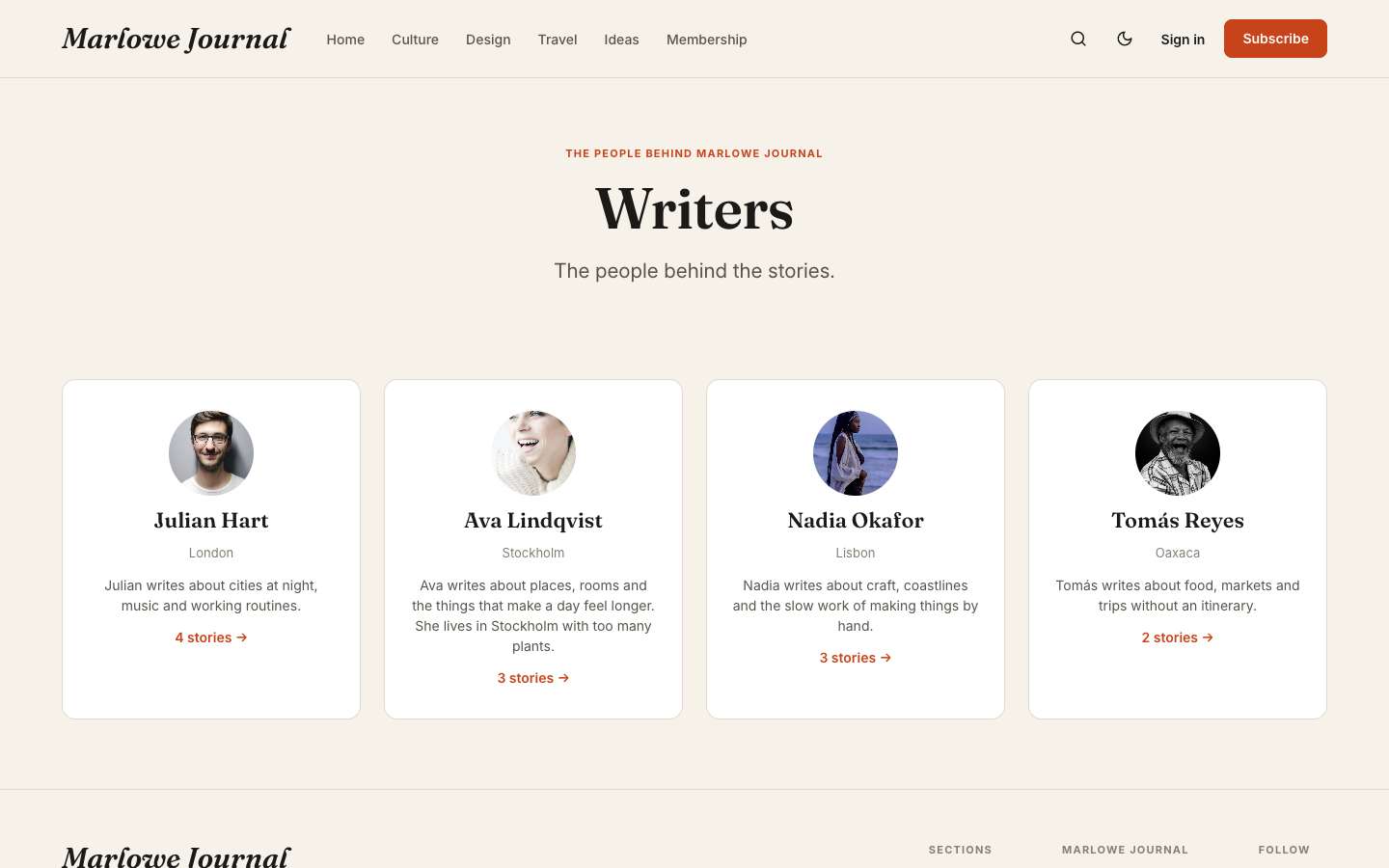 Writers