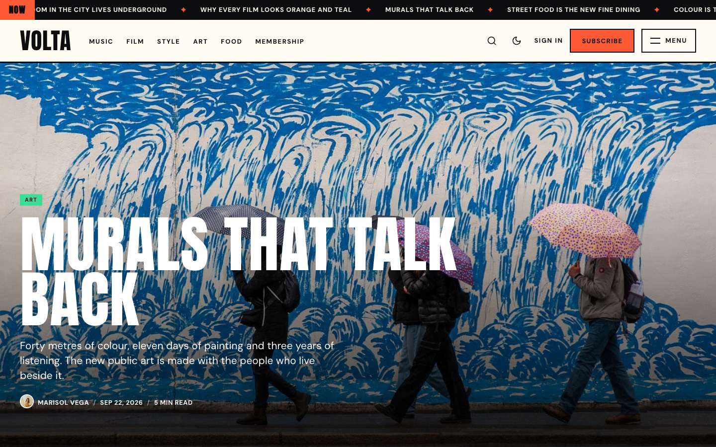Poster article